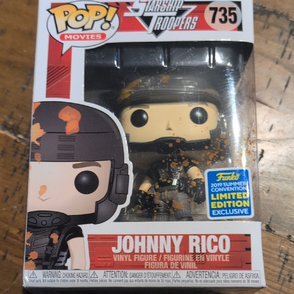 Funko Other - Funko Pop Starship Troopers Johnny Rico - Black and Orange